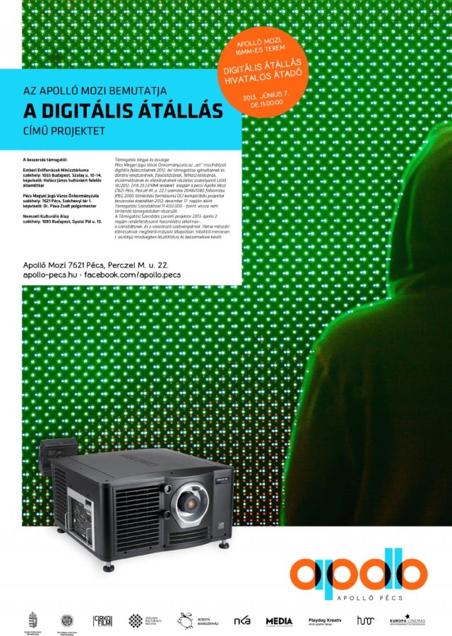 Digitális átállás – hivatalos átadó