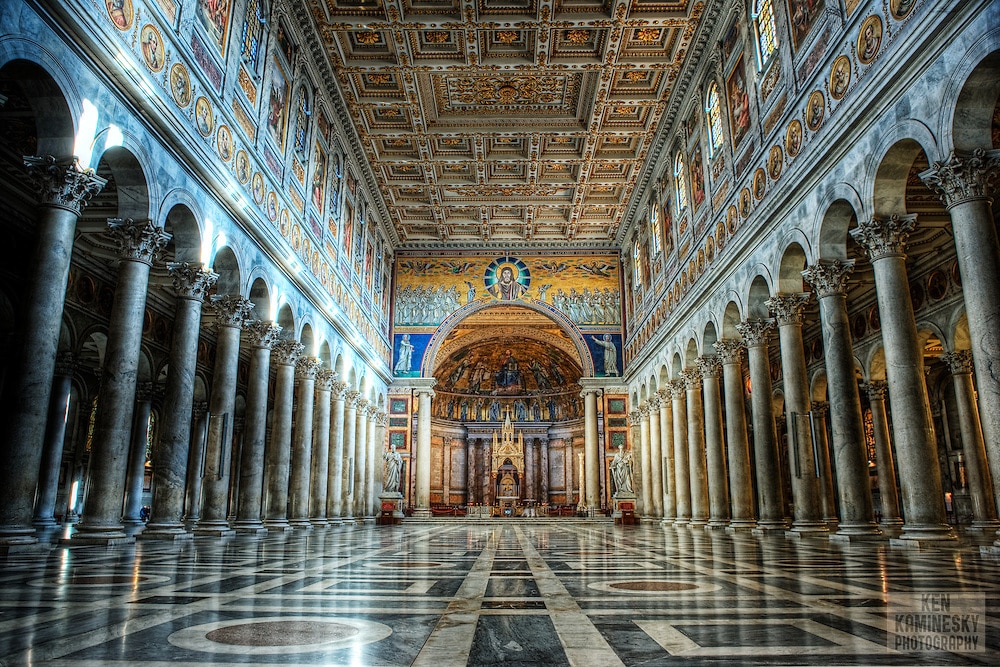 A művészet templomai: Pápai Bazilikák